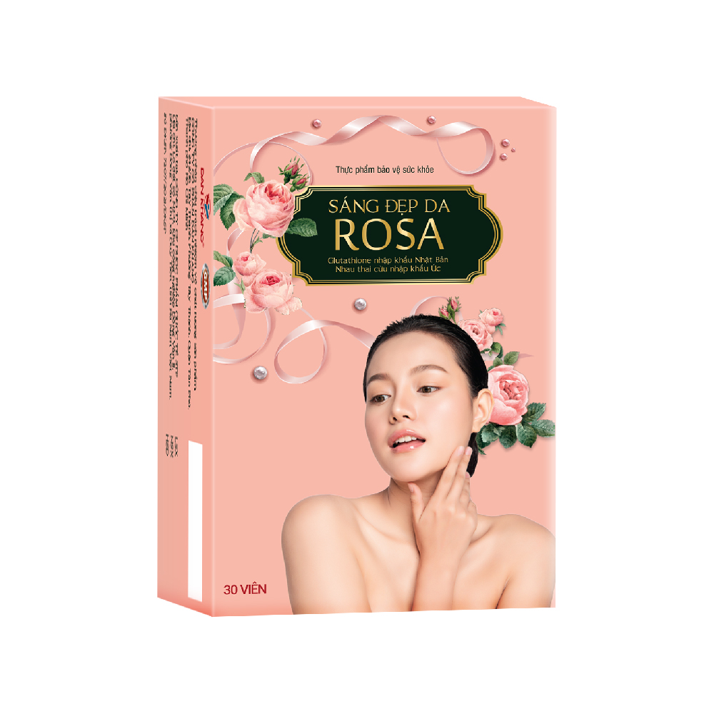 Viên uống sáng đẹp da Rosa
