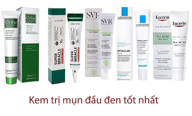 Kem trị mụn đầu đen tốt nhất