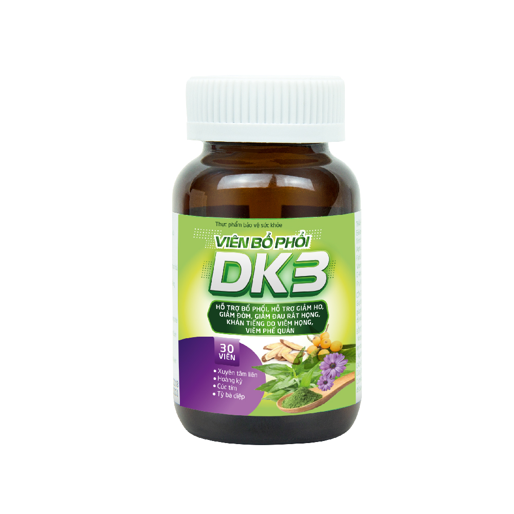 Viên uống bổ phổi DK3