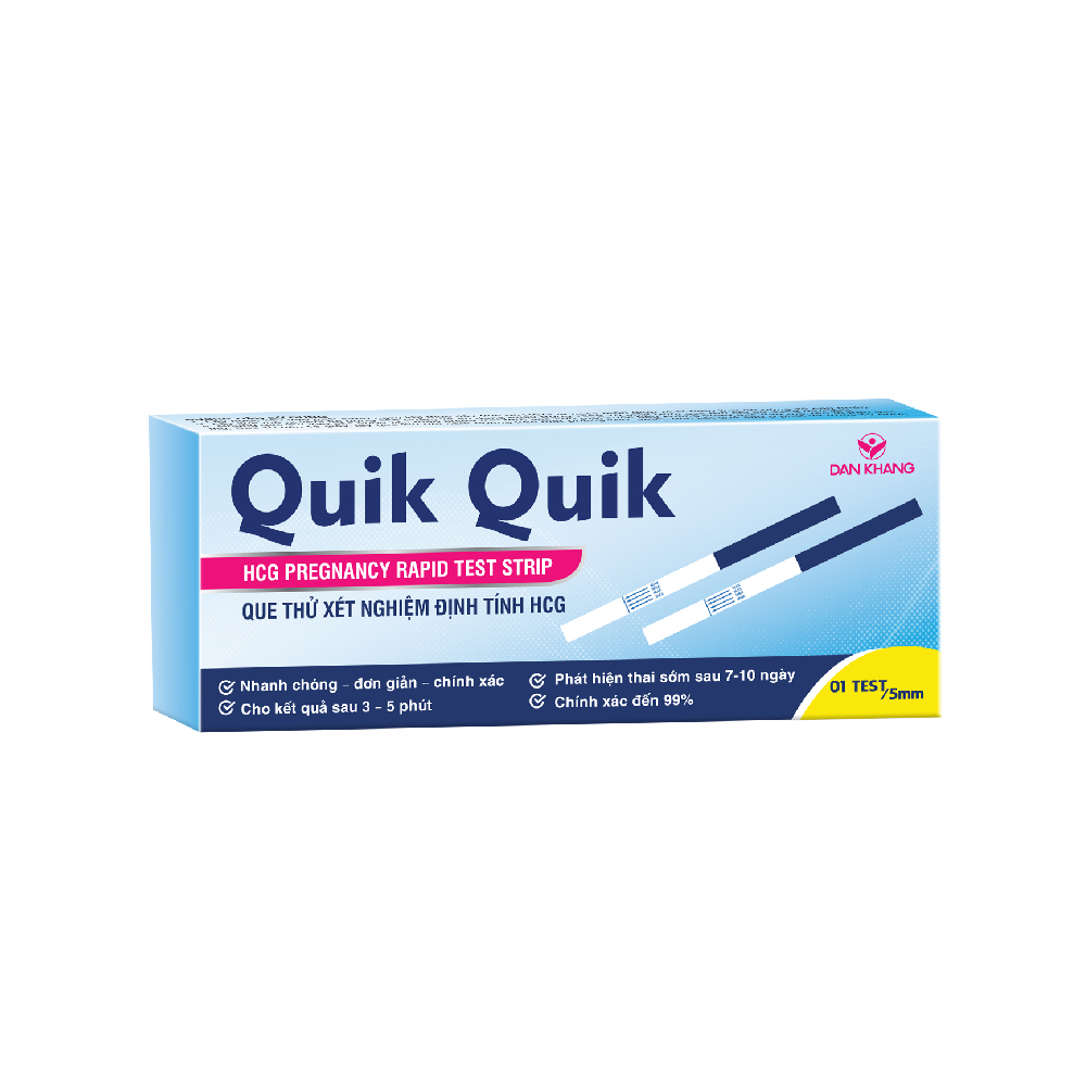 Que thử thai Quik Quik