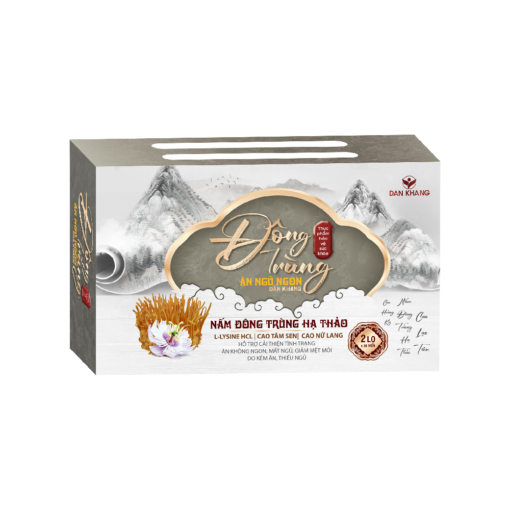 Đông Trùng Ăn Ngủ Ngon Dân Khang